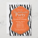 Recherche de zebra print invitations Girly