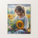 Search for sunflower puzzles Landscape