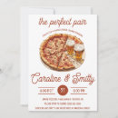 Search for pizza bridal shower invitations Red