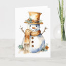 Search for snowwoman christmas cards Snowman