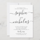 Search for minimalist rehearsal dinner invitations Script