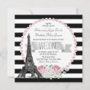 Search for french country invitations Eiffel tower