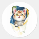 Search for cute fluffy stickers Cat lover