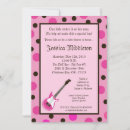 Search for guitar baby shower invitations Pink