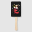 Search for christmas hand fans Santa claus