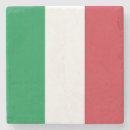 Recherche de drapeau italie dessous de verres Rouge