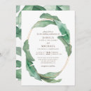 Search for tropical greenery wedding invitations Elegant