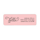 Search for hello return address labels Modern