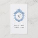 Recherche de monogramme cadre cartes visite Minimum