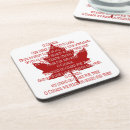Search for maple leaf coasters Canada