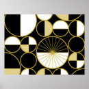 Search for black white geometric posters Mid century modern
