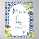 Search for baby shower mimosa bar signs Watercolor floral