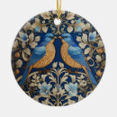 Search for blue bird ornaments Vintage