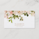 Recherche de fleuriste moderne cartes visite Maquillage