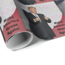 Search for make america great again wrapping paper Donald
