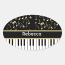 Search for piano keys stickers Gold