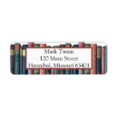 Search for library return address labels Bookish