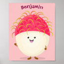 Recherche de fruit exotique s posters Illustration