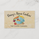 Search for home cooking business cards Culinary