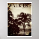 Search for vintage hawaiian posters Waikiki