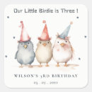 Search for cute little birds stickers Watercolor