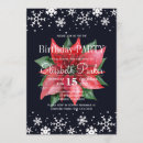 Search for poinsettia invitations Winter