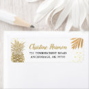 Search for hawaiian flower return address labels Aloha