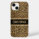 Recherche de peau de léopard iphone coques Chat sauvage