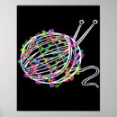 Recherche de boule de main posters Tricot