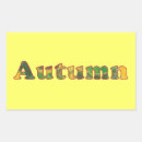 Search for fall colours rectangle stickers Colourful