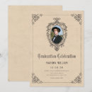 Search for gothic graduation invitations Black