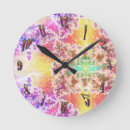 Recherche de visuels horloges Psychédélique