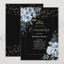 Search for light blue quince invitations Floral