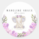 Search for girl babyshower stickers Purple