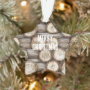Search for log cabin ornaments Wood