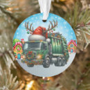 Search for garbage truck ornaments Cute