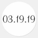 Search for baby shower save the date stickers Black