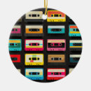 Search for 80s music ornaments Cassette tape