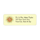 Search for sunshine return address labels Sunny