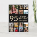 Search for 95th birthday Black and gold