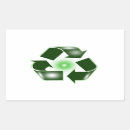 Search for green recycle logo stickers Earth