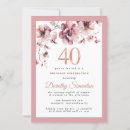 Search for burgundy mauve pink invitations Elegant