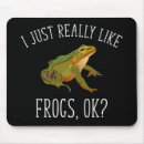 Search for frog lover mousepads Cute