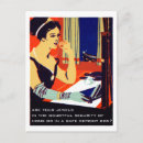 Recherche de cambriolage cartes postales Vintage