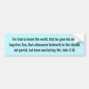Search for bible bumper stickers Scripture