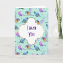 Recherche de bird thank you cards Aquarelle