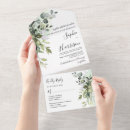 Search for dusty blue eucalyptus wedding invitations Botanical garden