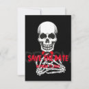 Recherche de halloween save the date Crâne