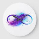 Search for lilac purple clocks Blue