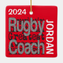 Search for rugby ornaments Coach